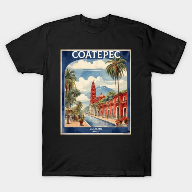 Coatepec Veracruz Mexico Vintage Tourism Travel T-Shirt by TravelersGems